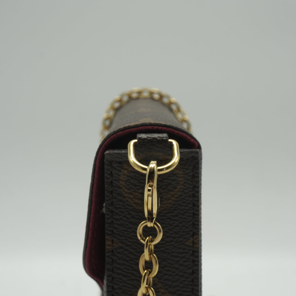 Louis Vuitton	Pochette Félicie PM monogram canvas GHW