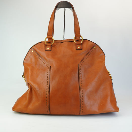 YSL	Muse Bag GHW Large Rust Orange