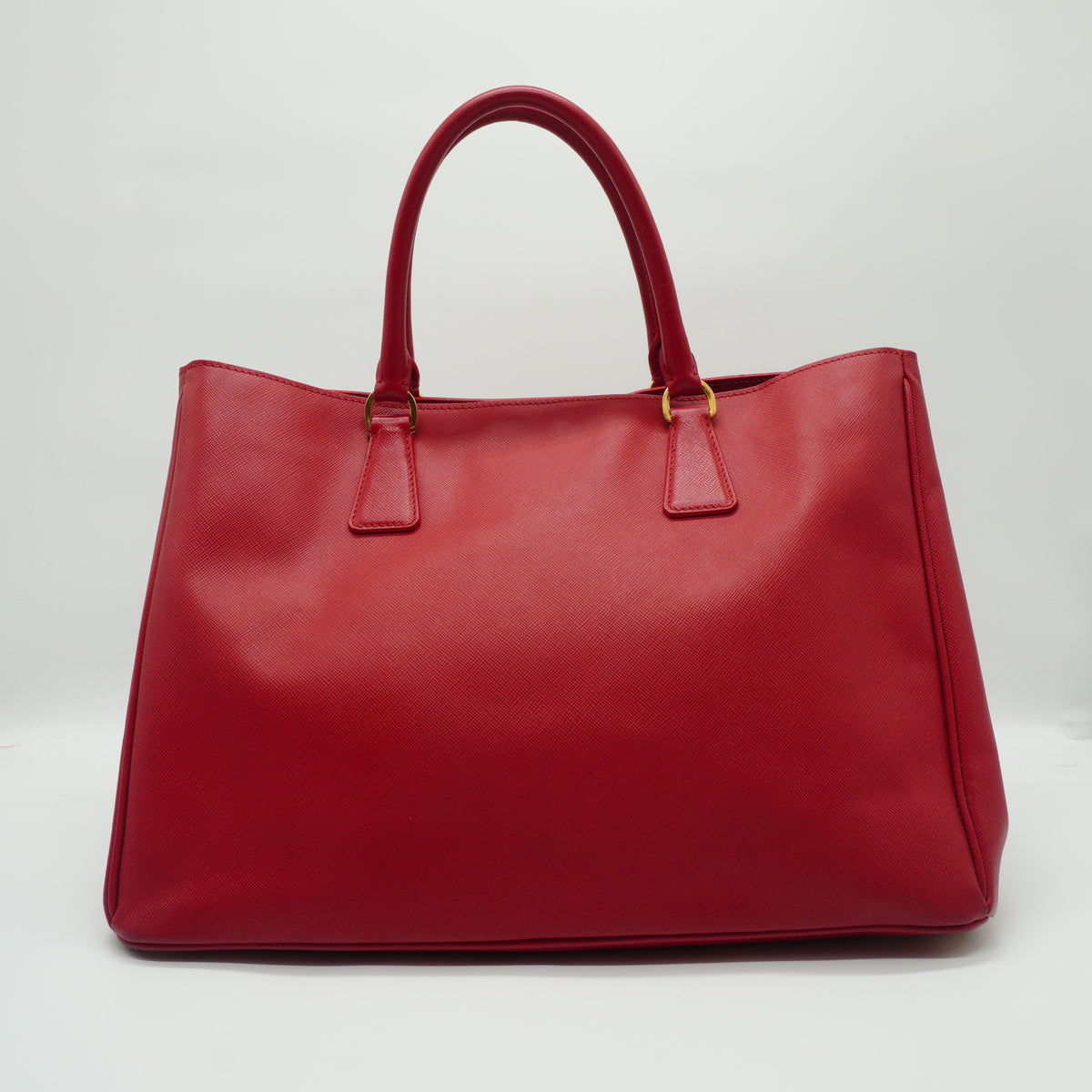 Prada	Galleria Tote Bag Red Large GHW