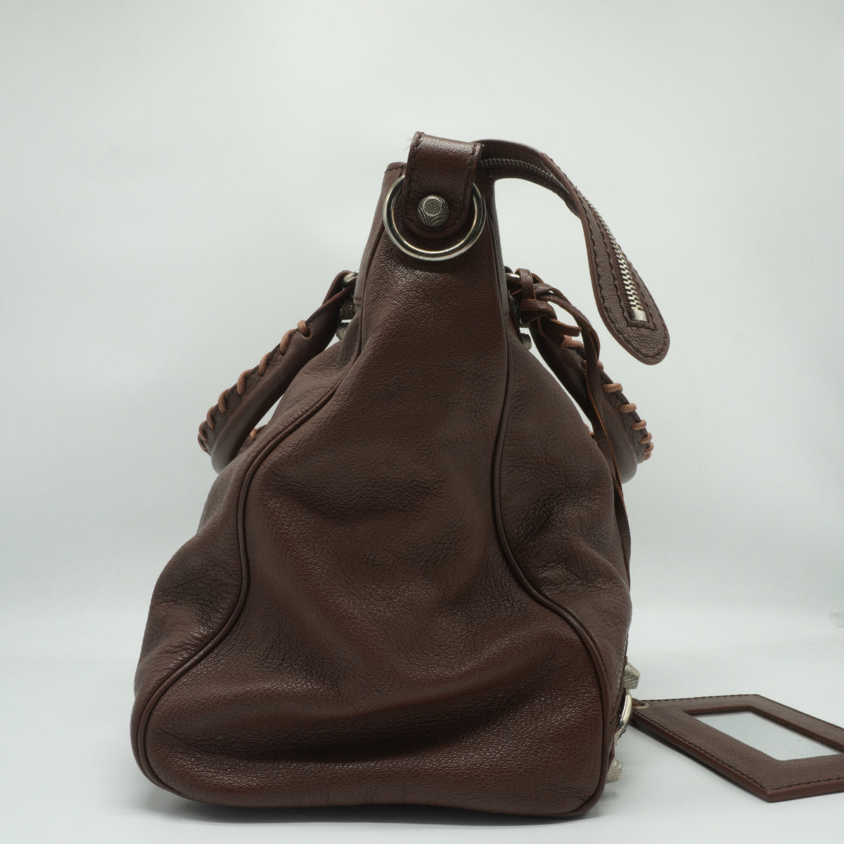 Balenciaga Classic City Bag Brown Medium SHW