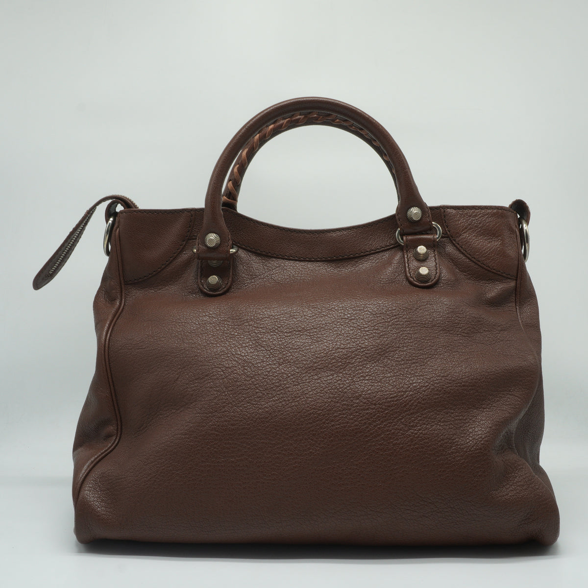 Balenciaga Classic City Bag Brown Medium SHW