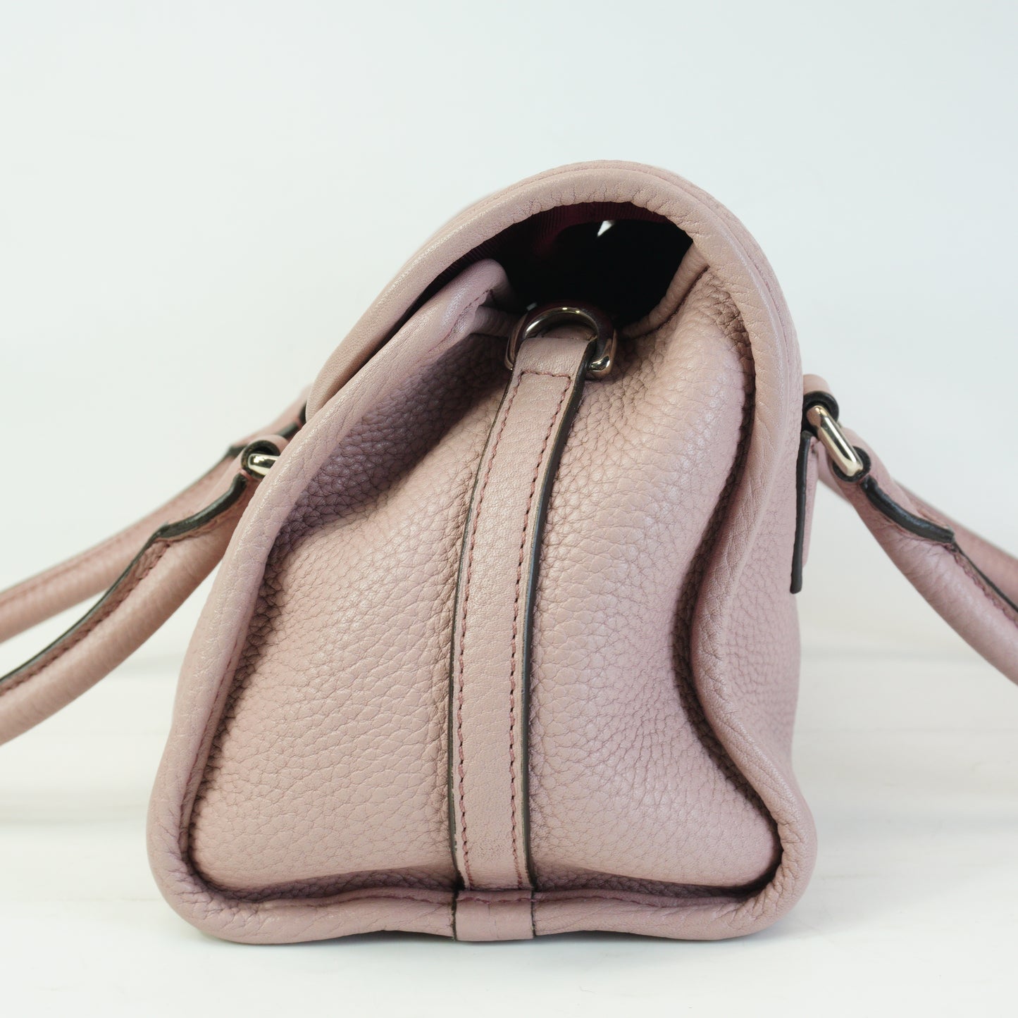 Loewe Alamo 28 Handbag Pink SHW