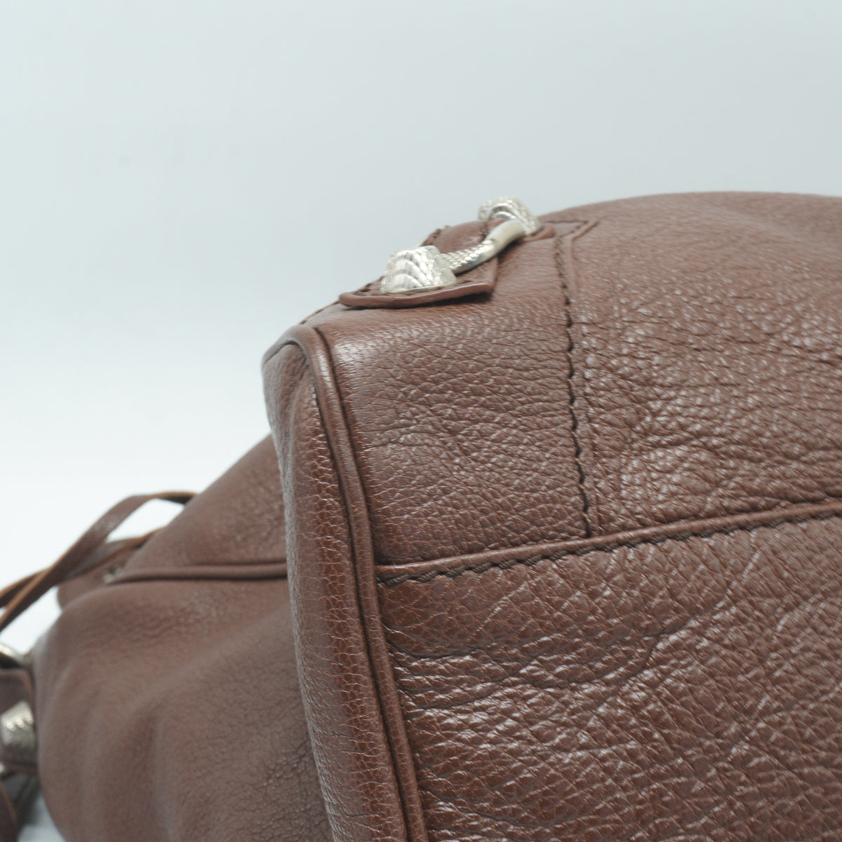 Balenciaga Classic City Bag Brown Medium SHW