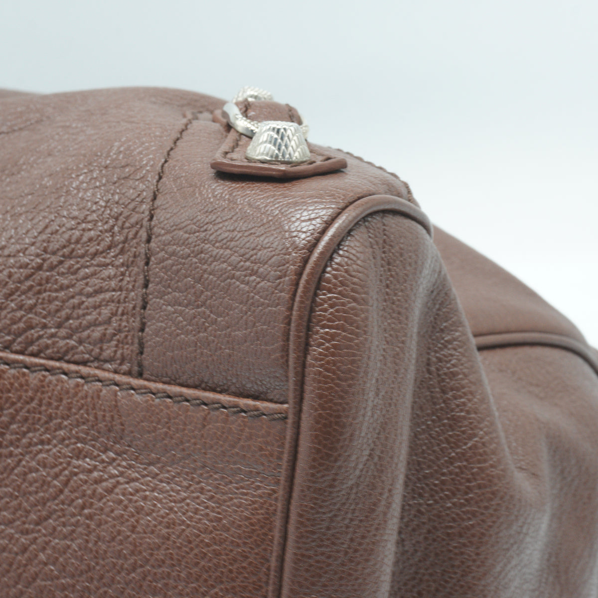 Balenciaga Classic City Bag Brown Medium SHW