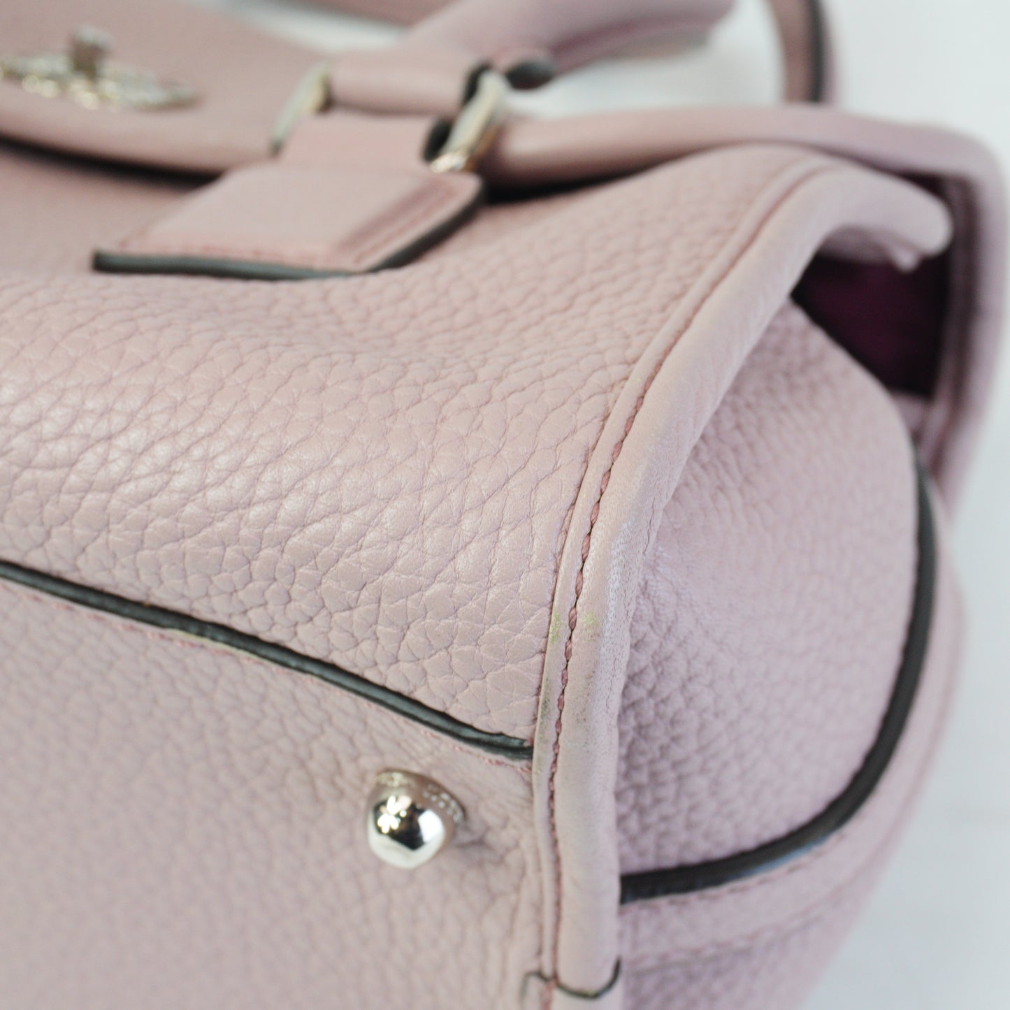 Loewe Alamo 28 Handbag Pink SHW