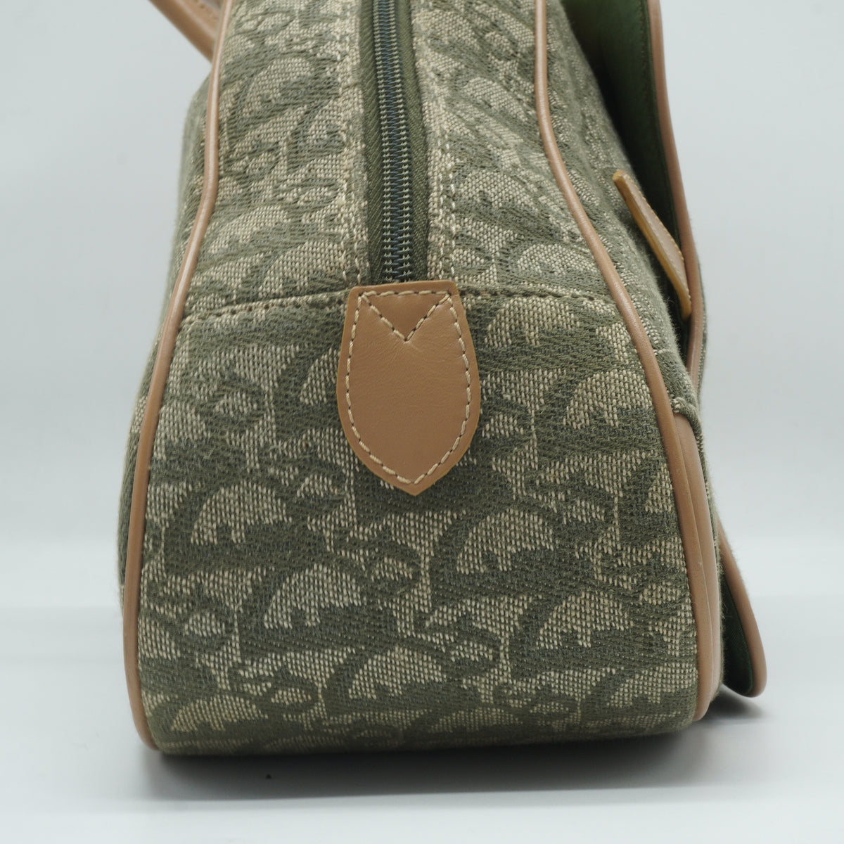 Dior	Diorissimo Saddle Bowler Bag Large Olive GHW