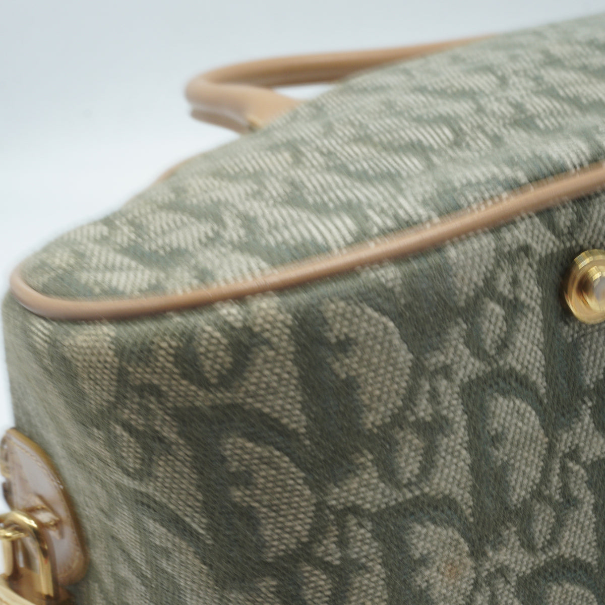 Dior	Diorissimo Saddle Bowler Bag Large Olive GHW