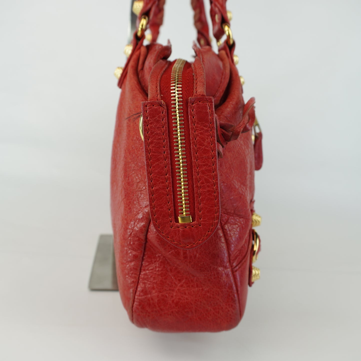 Balenciaga Red City Medium