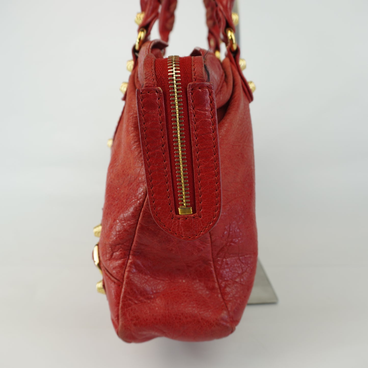 Balenciaga Red City Medium