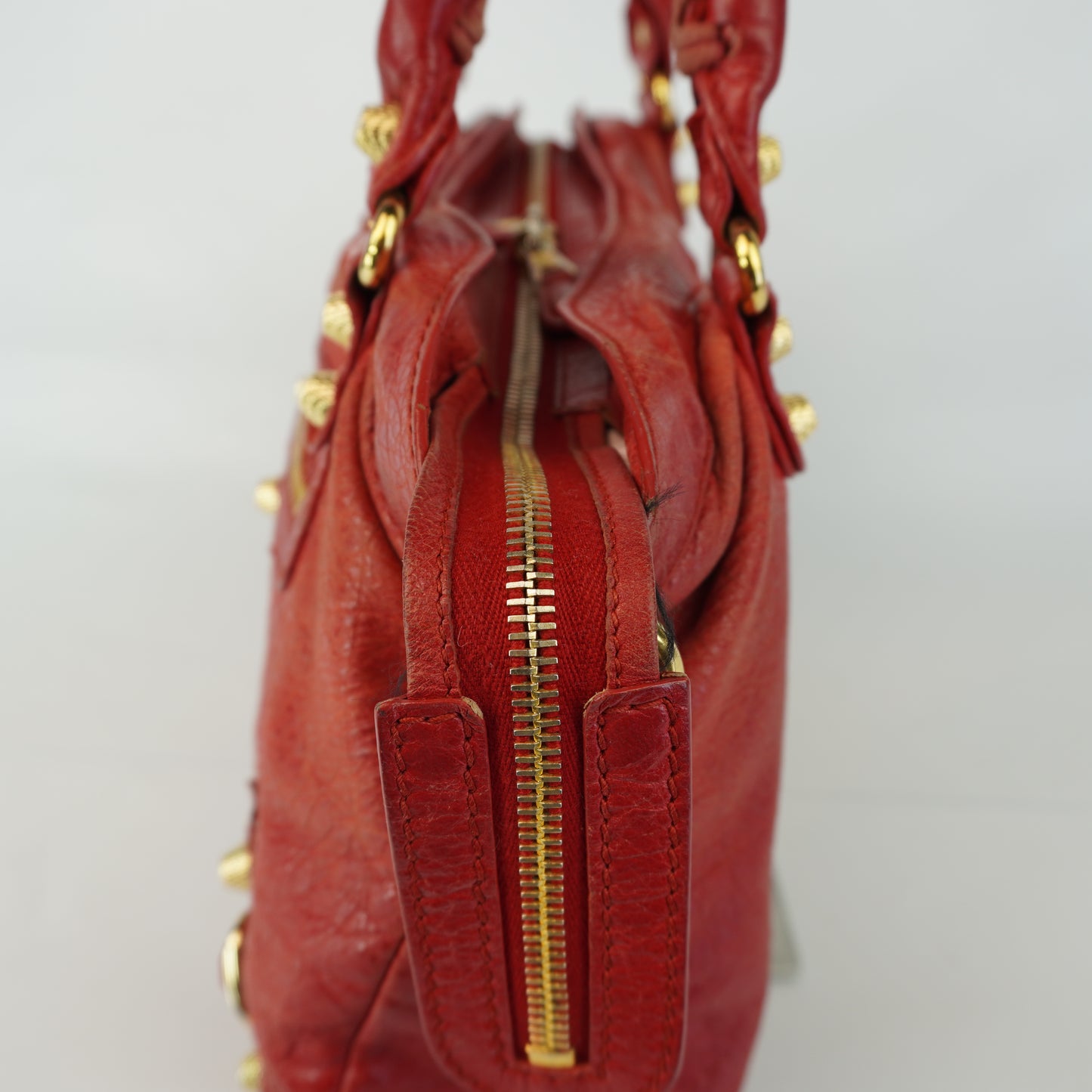 Balenciaga Red City Medium