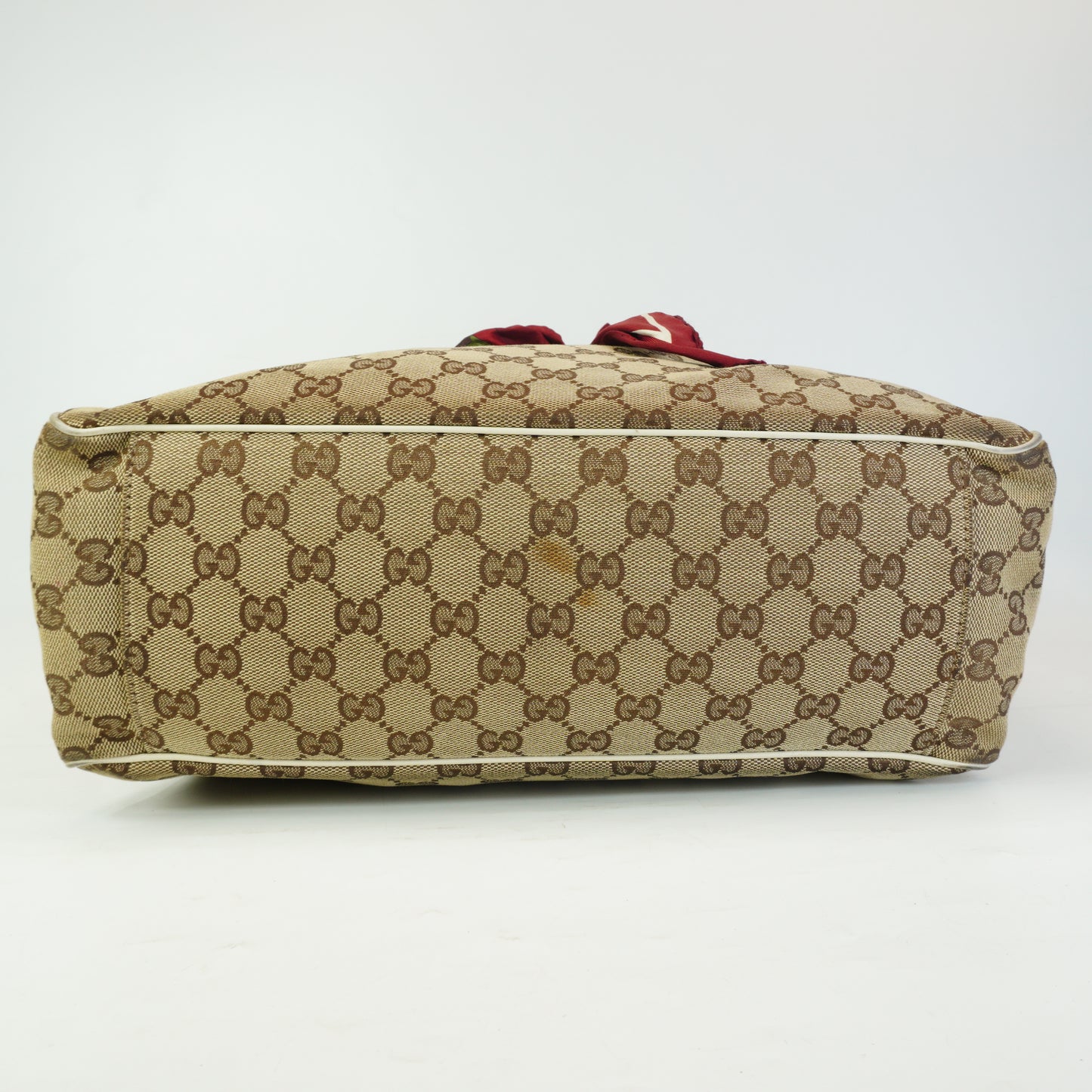 Gucci Positano Scarf Tote GHW Medium