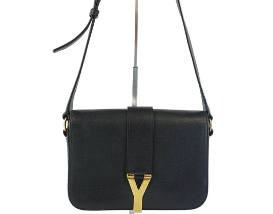 YSL	Chyc Flap Black