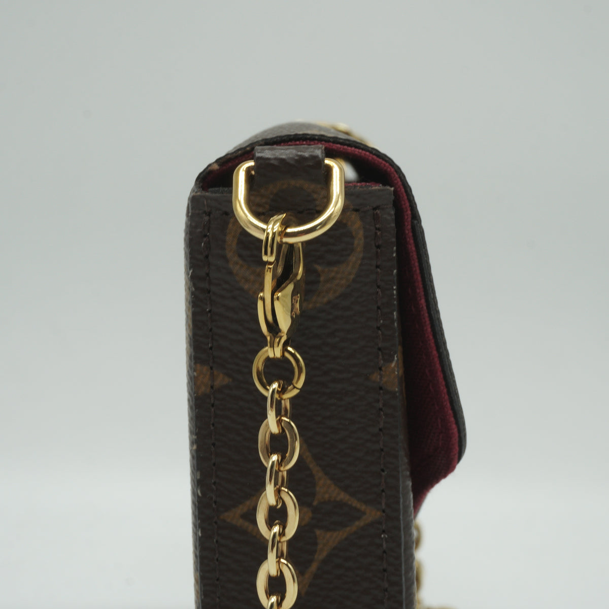 Louis Vuitton	Pochette felice Mono Canvas Small GHW