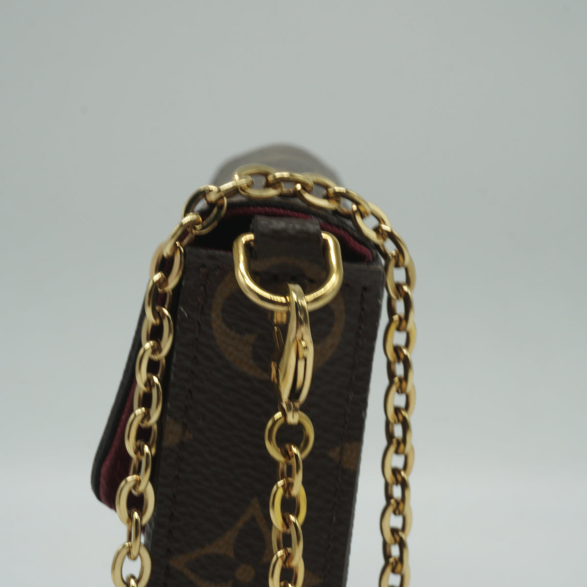 Louis Vuitton	Pochette felice Mono Canvas Small GHW