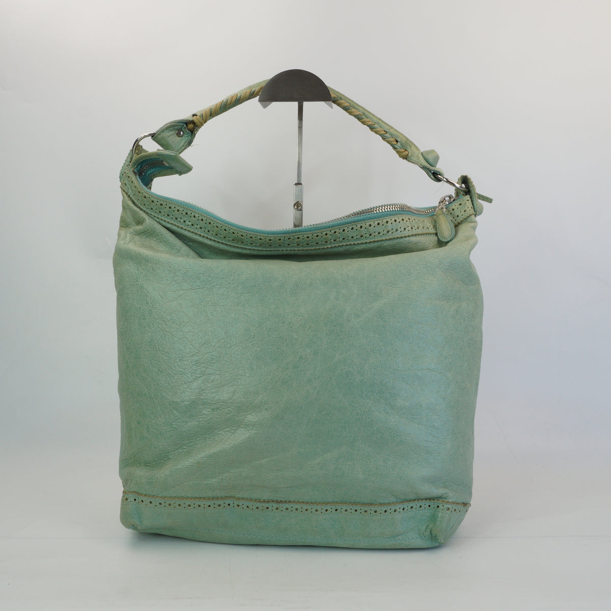 Balenciaga Giant  Day Hobo Bag Light Green SHW  Medium