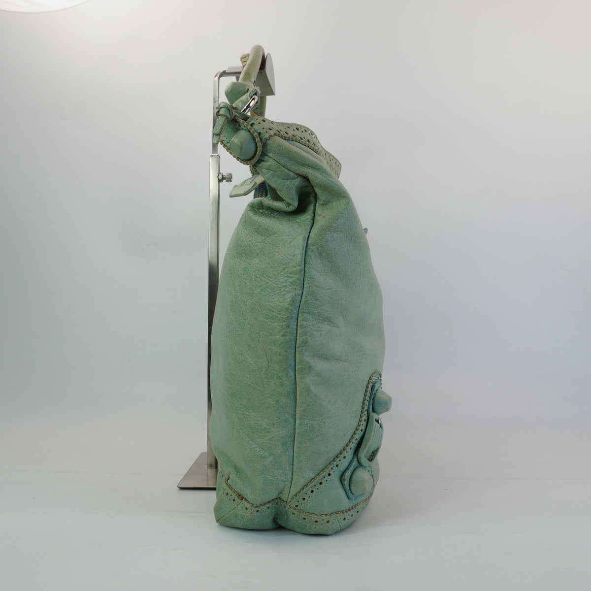 Balenciaga Giant  Day Hobo Bag Light Green SHW  Medium