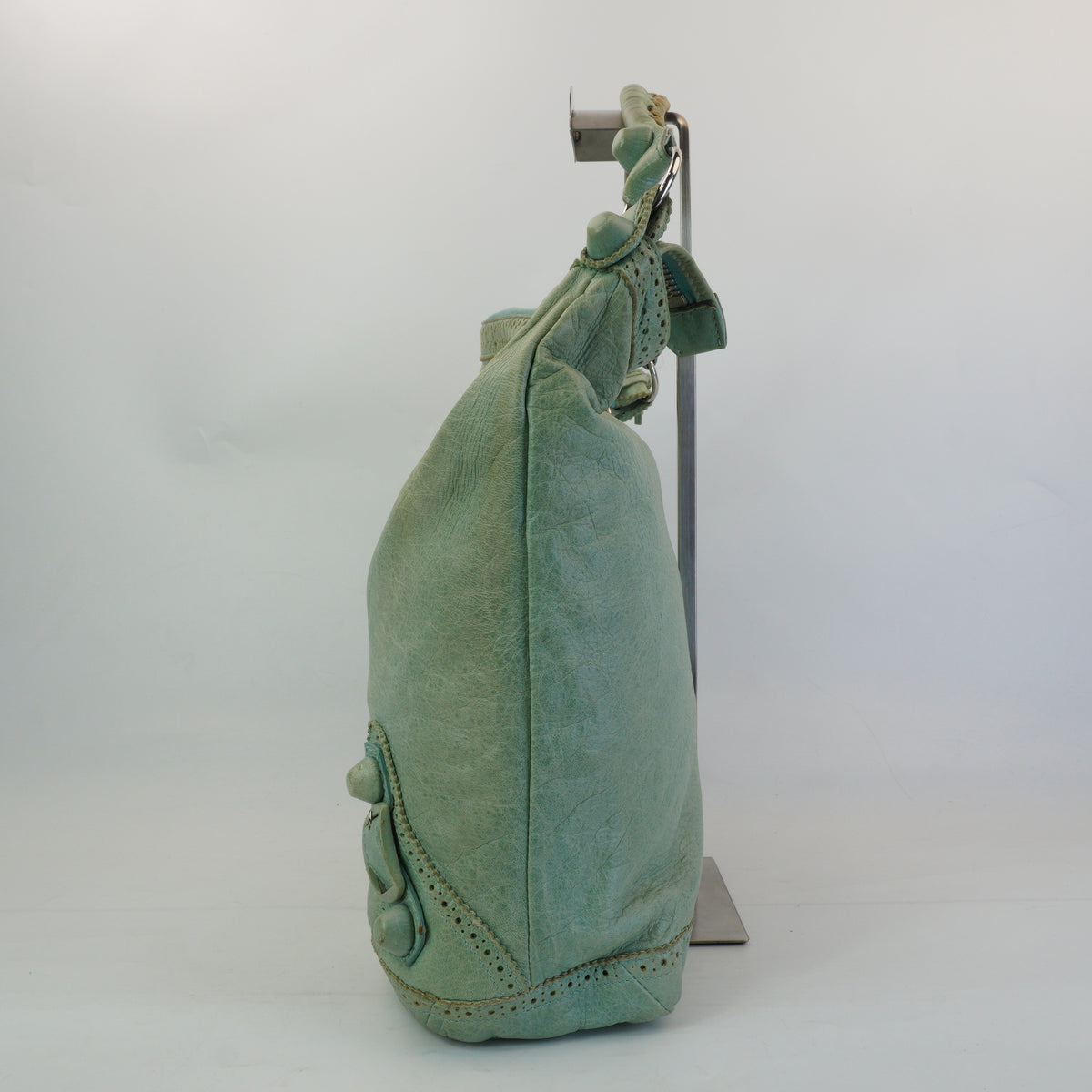 Balenciaga Giant  Day Hobo Bag Light Green SHW  Medium