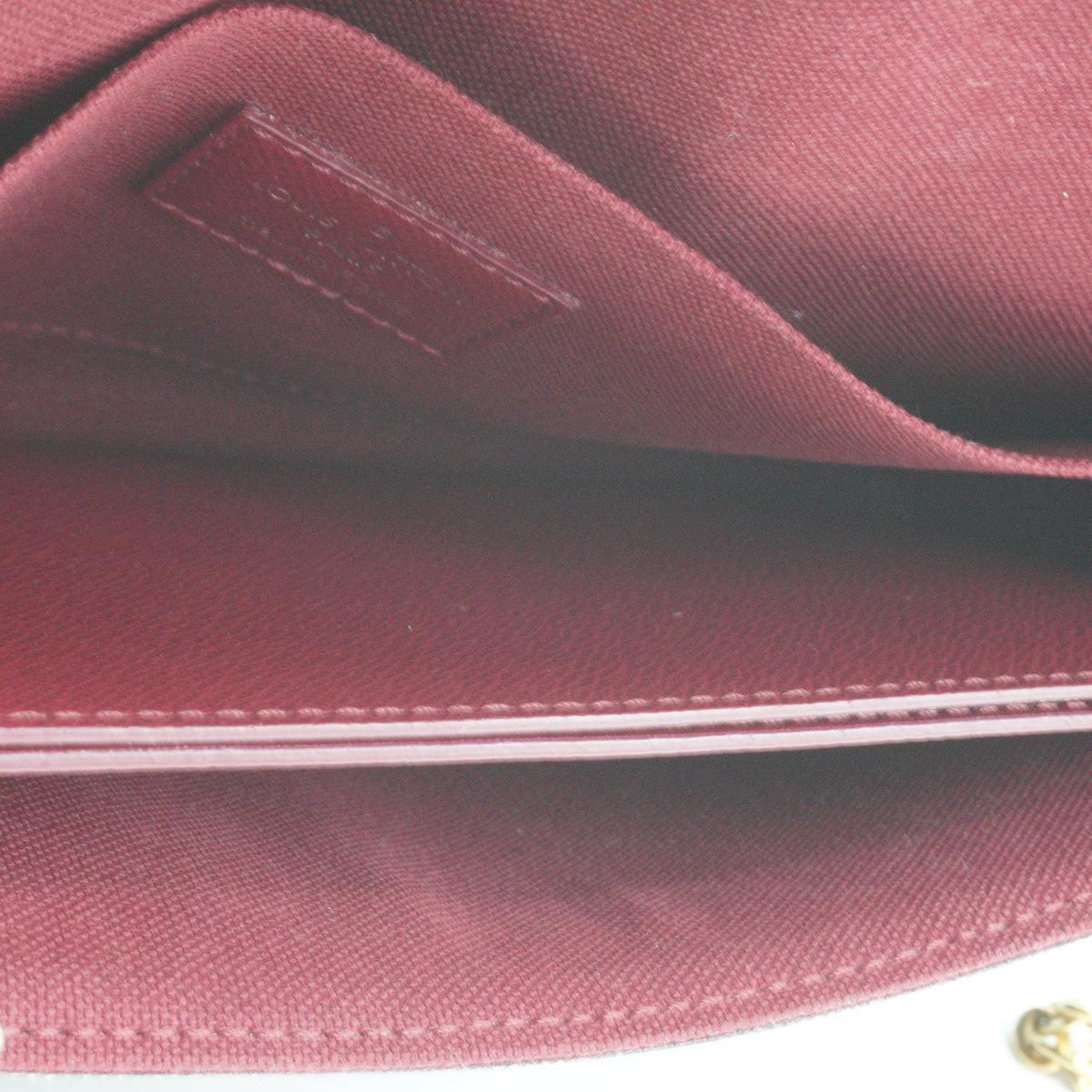 Louis Vuitton	Pochette felice Mono Canvas Small GHW