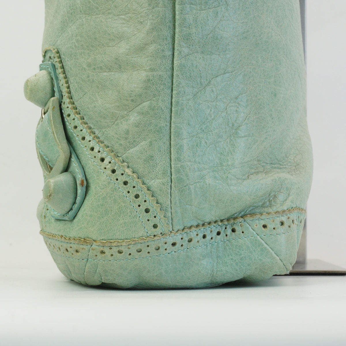 Balenciaga Giant  Day Hobo Bag Light Green SHW  Medium