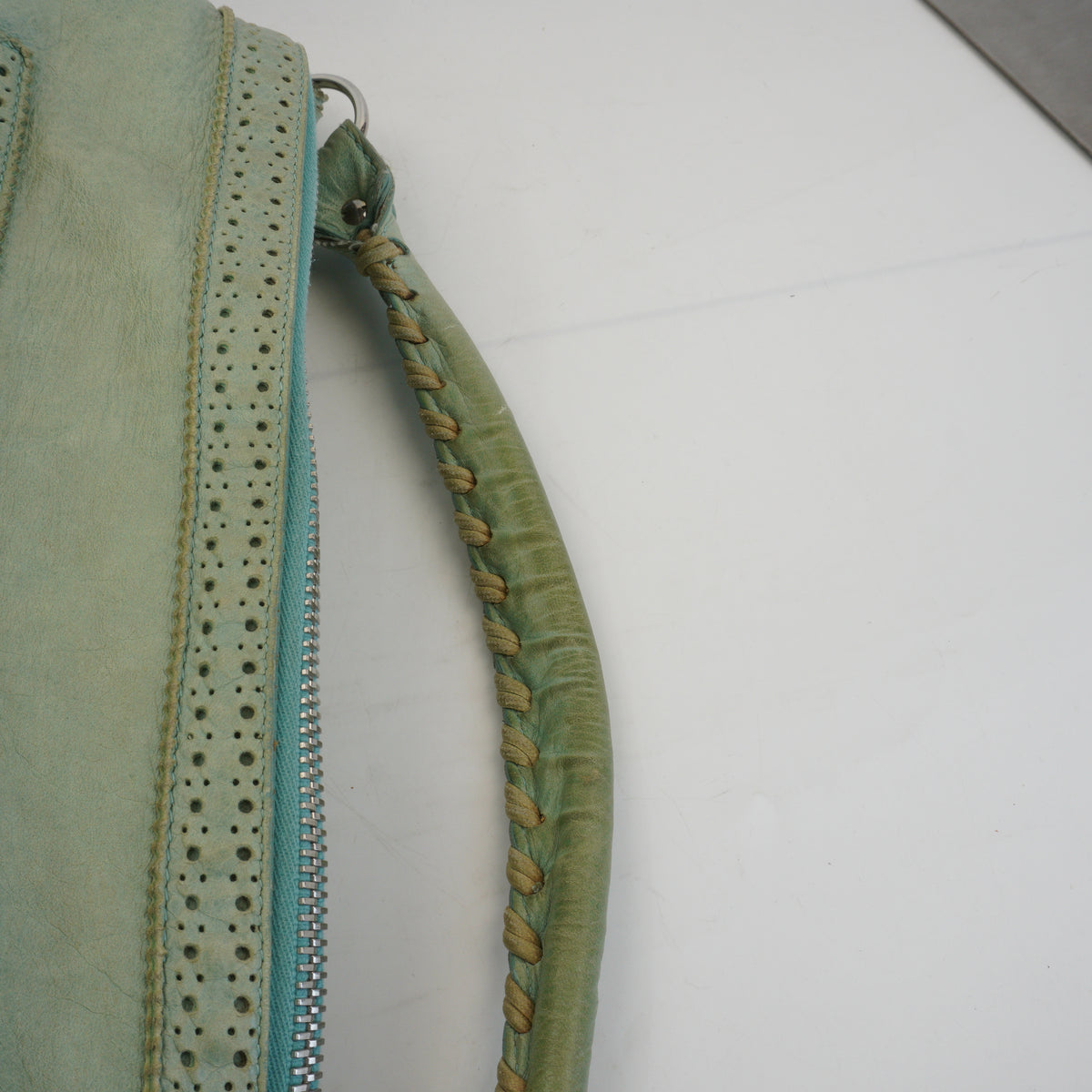 Balenciaga Giant  Day Hobo Bag Light Green SHW  Medium