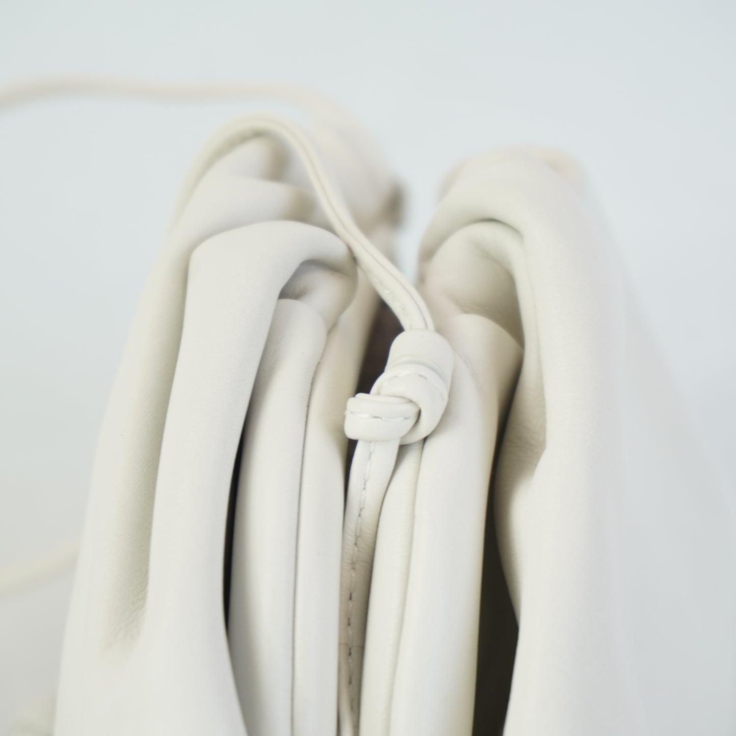 Bottega Veneta Pouch Clutch White