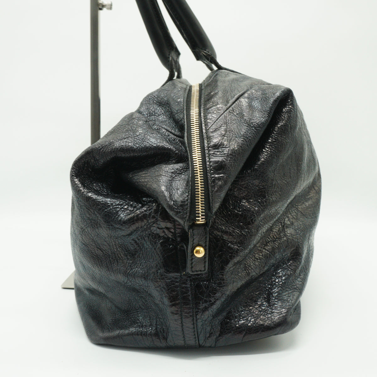 YSL	Muse Easy Black  Bag Large GHW