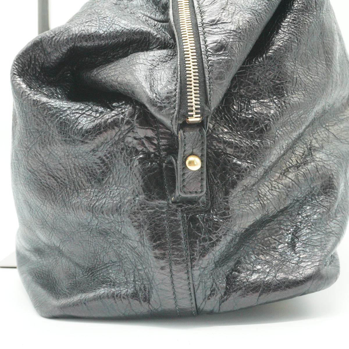 YSL	Muse Easy Black  Bag Large GHW