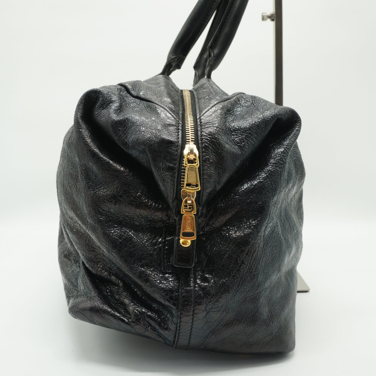 YSL	Muse Easy Black  Bag Large GHW