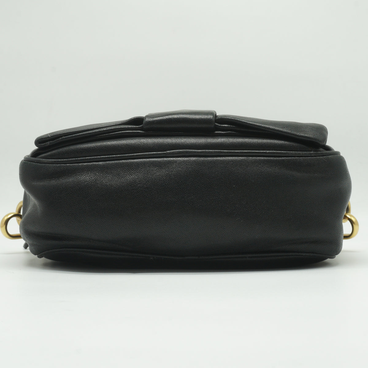 Prada Nappa Bow Camera Bag Small Black GHW