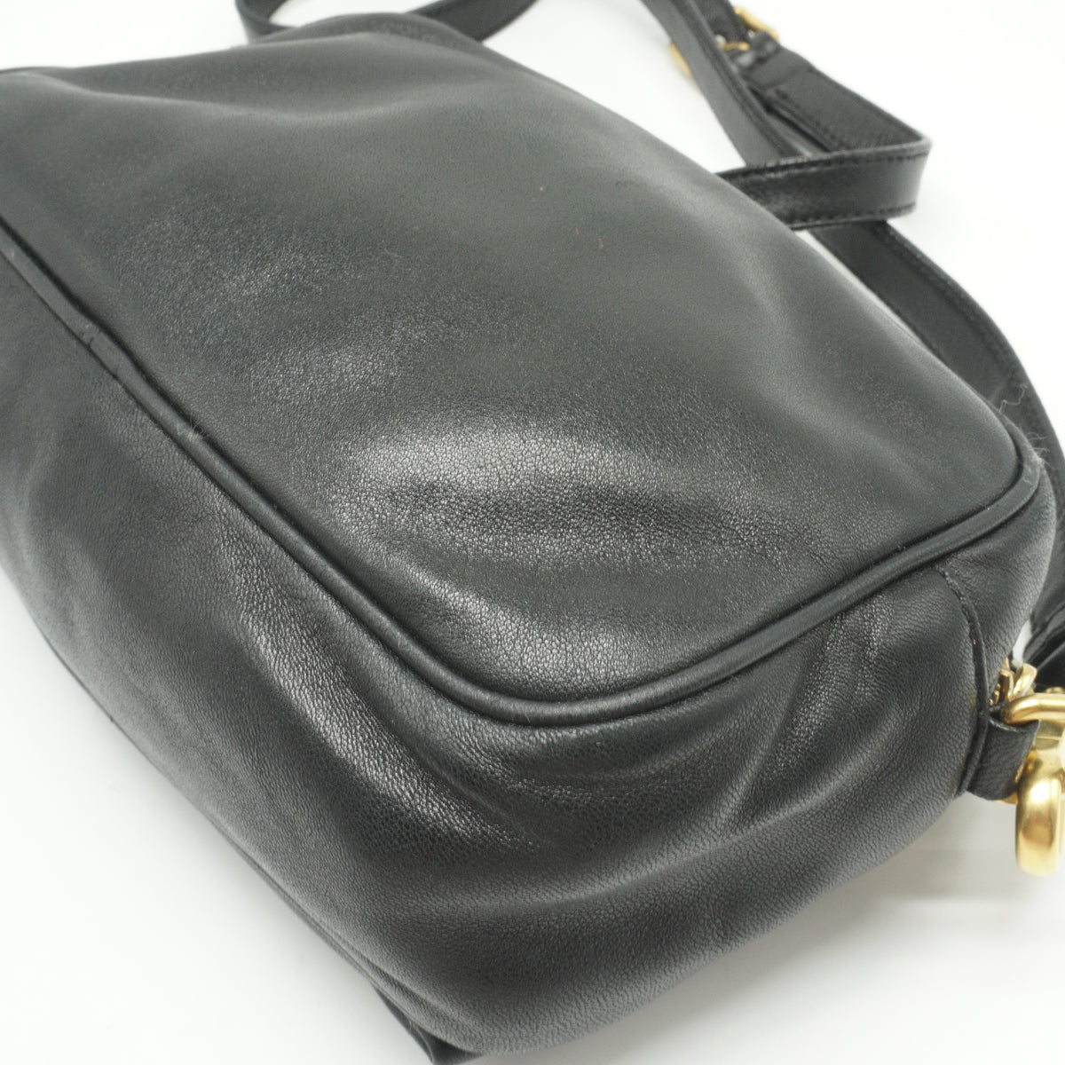 Prada Nappa Bow Camera Bag Small Black GHW