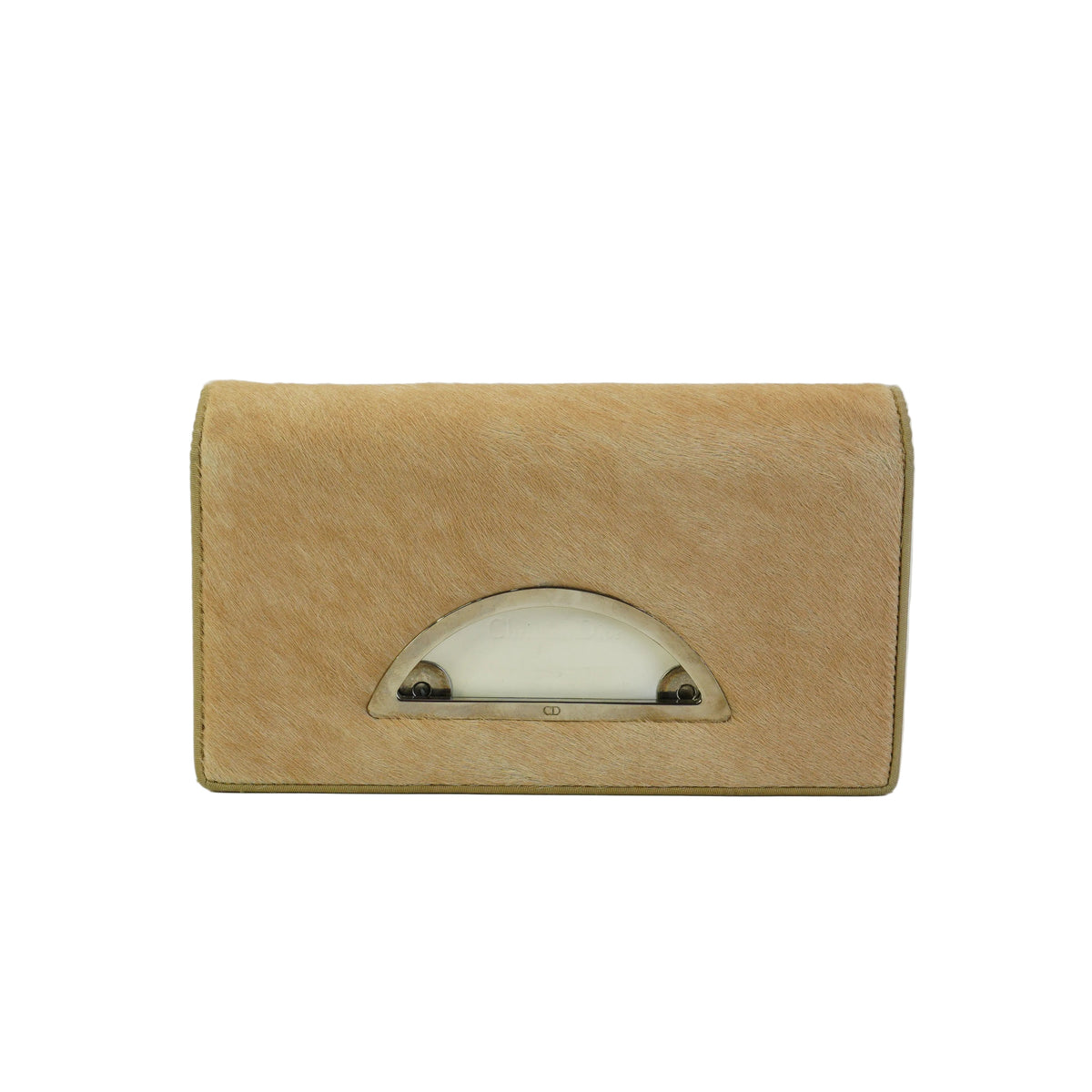 Dior	Malice Pony Hair Long Wallet SHW