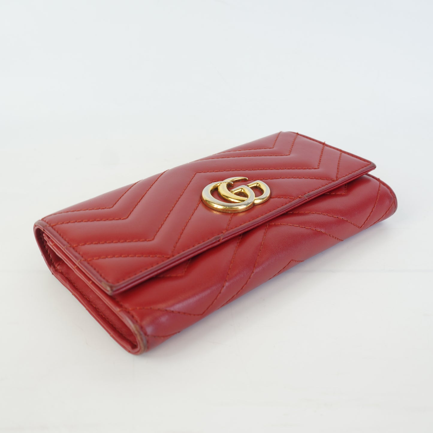 Gucci Marmont Wallet Red