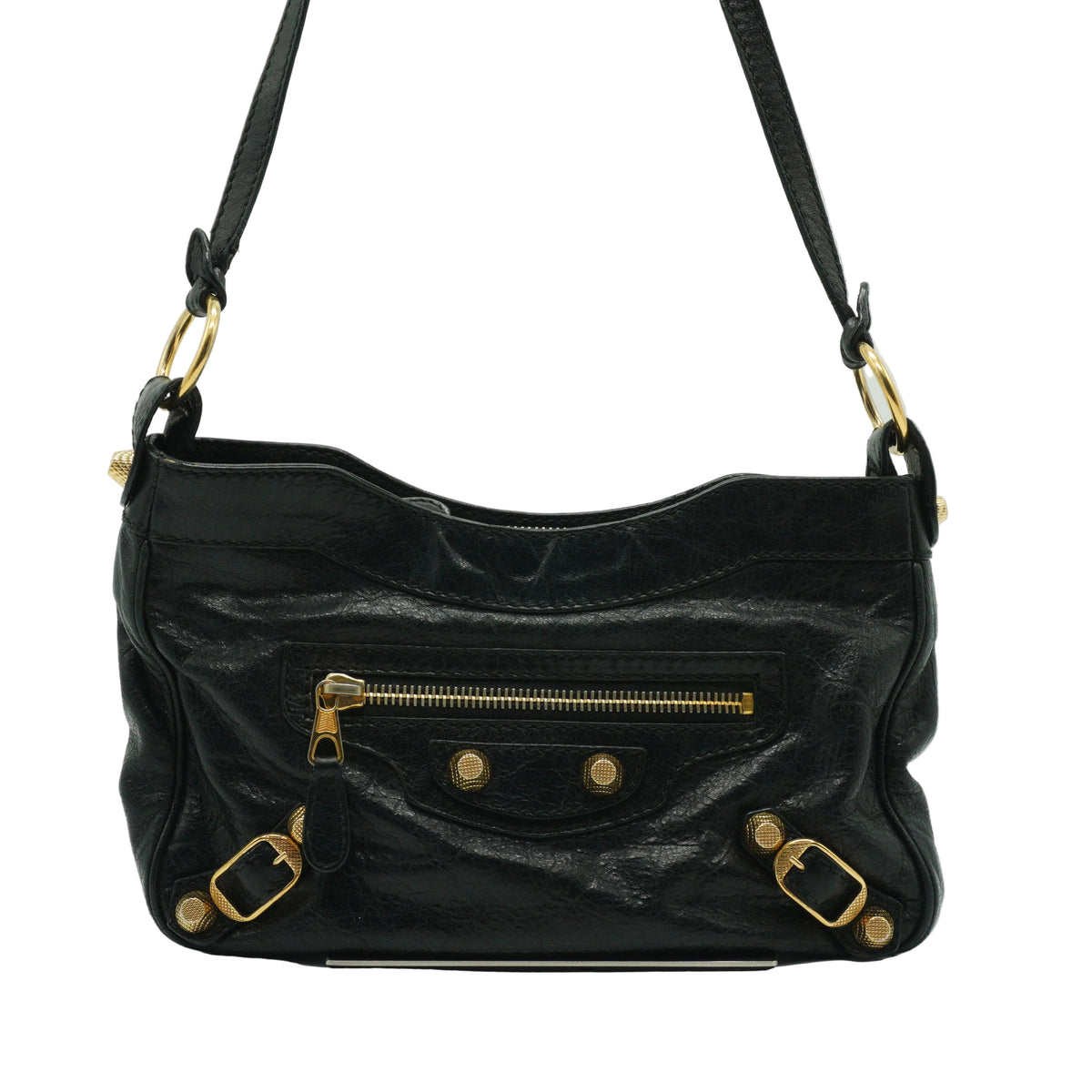 Balenciaga	Hip bag black GHW
