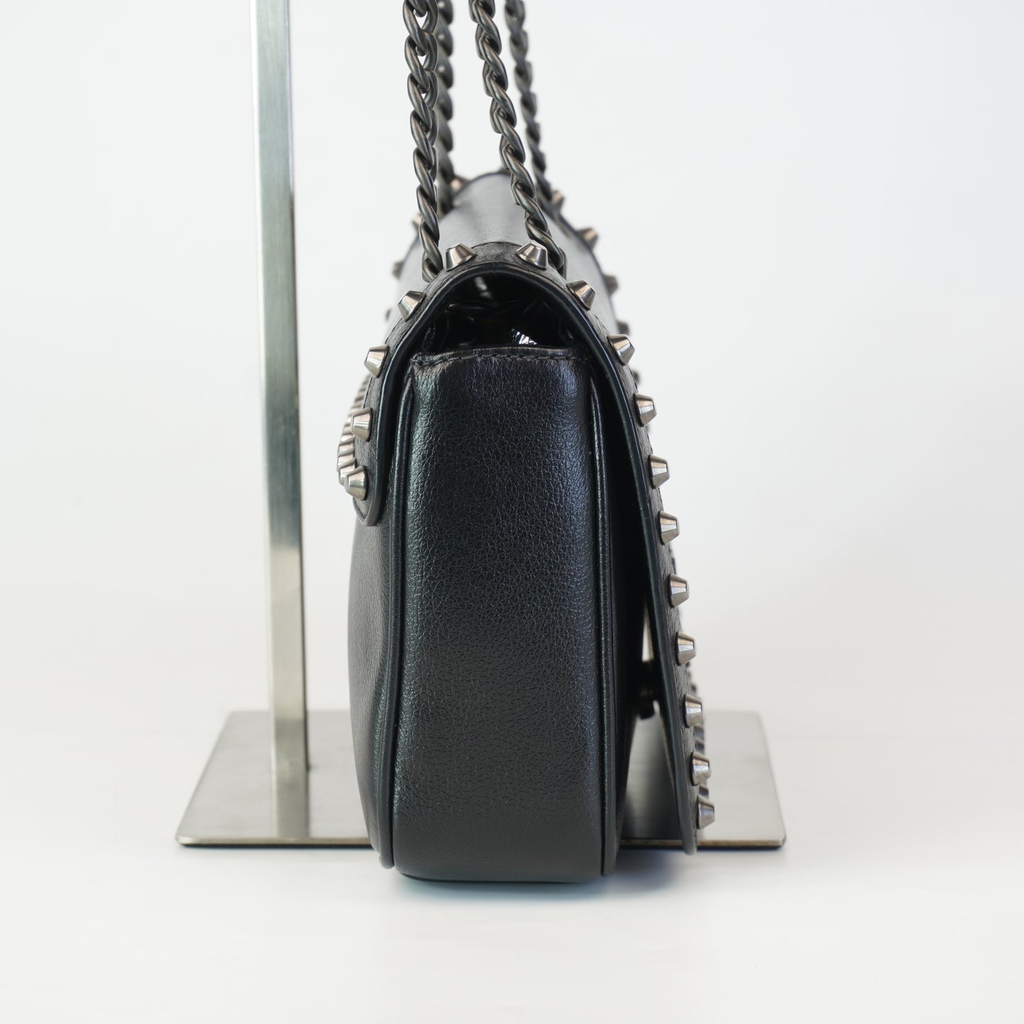 Prada Pattina Glace Studded