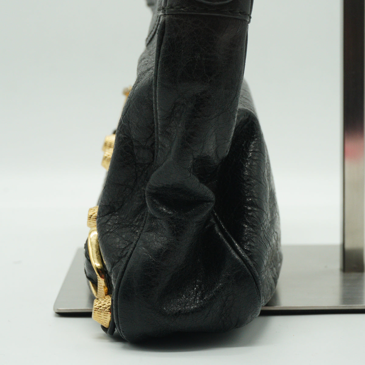 Balenciaga	Hip bag black GHW