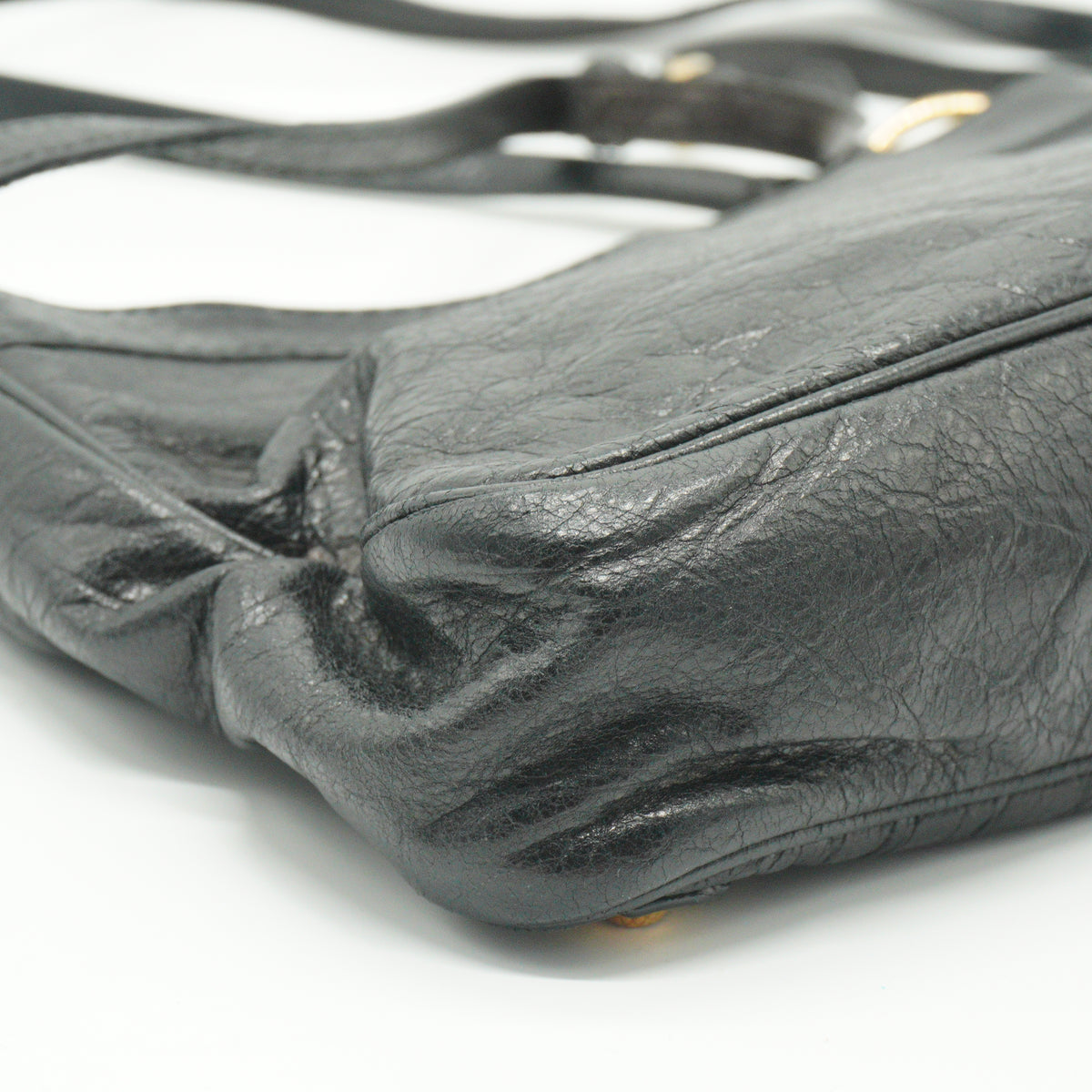 Balenciaga	Hip bag black GHW