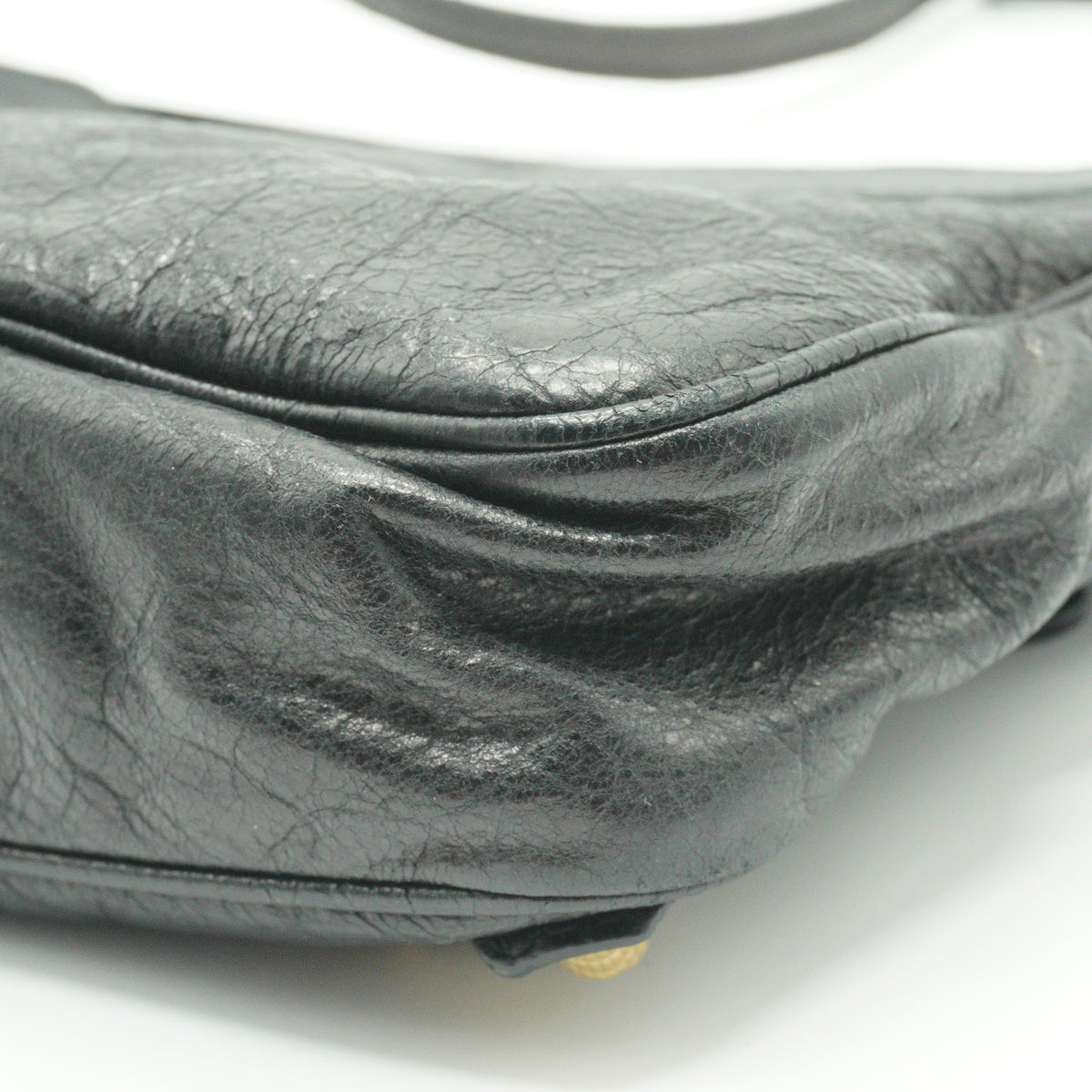 Balenciaga	Hip bag black GHW
