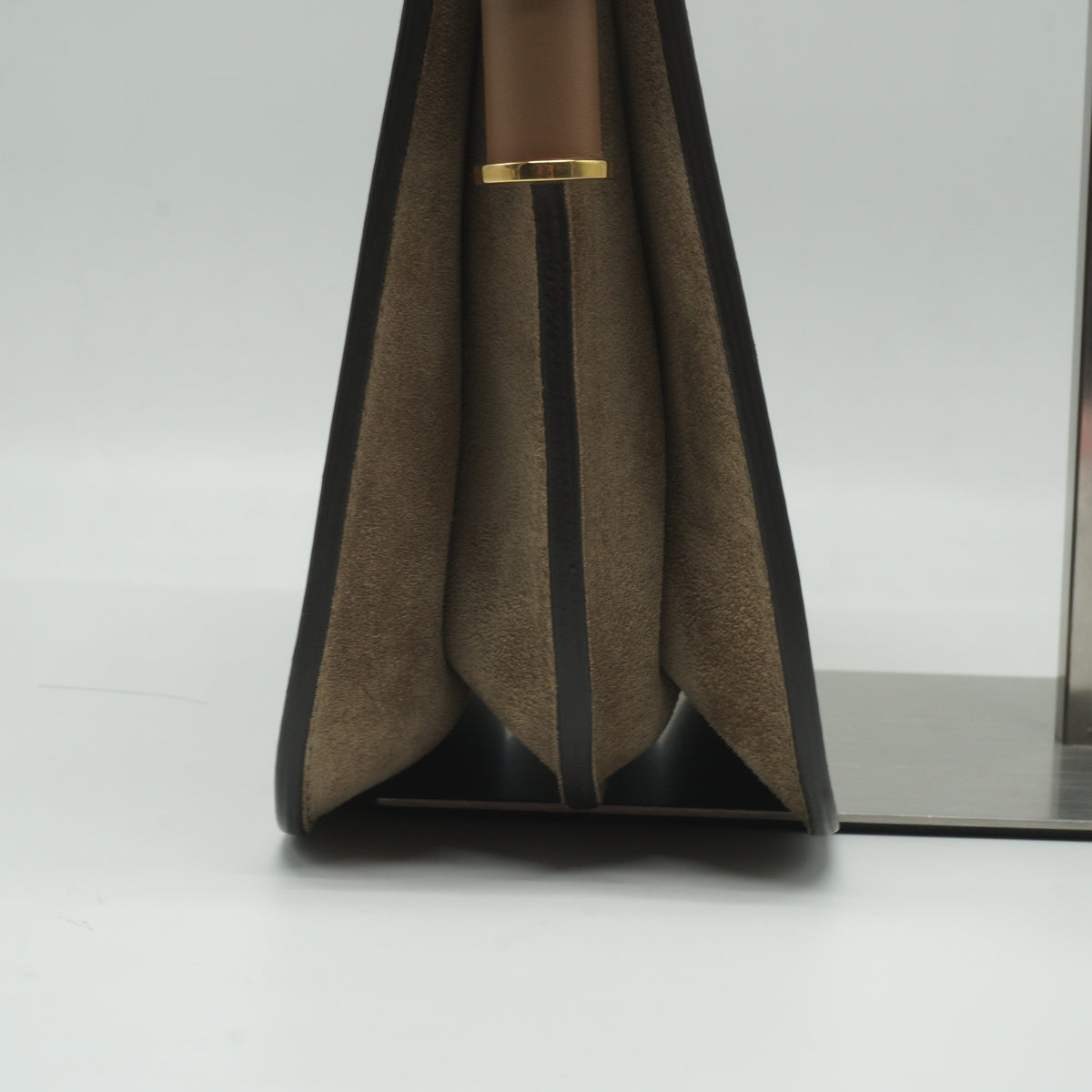 Fendi Brown FF Zucca Canvas Touch Shoulder Bag GHW Small