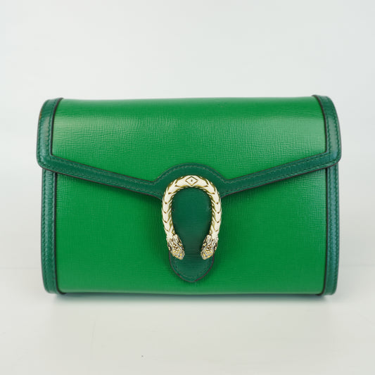 Gucci Dionysus Small Shoulder Bag Green