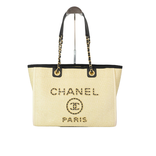 Chanel Deauville Tote Woven