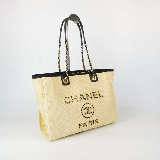 Chanel Deauville Tote Woven