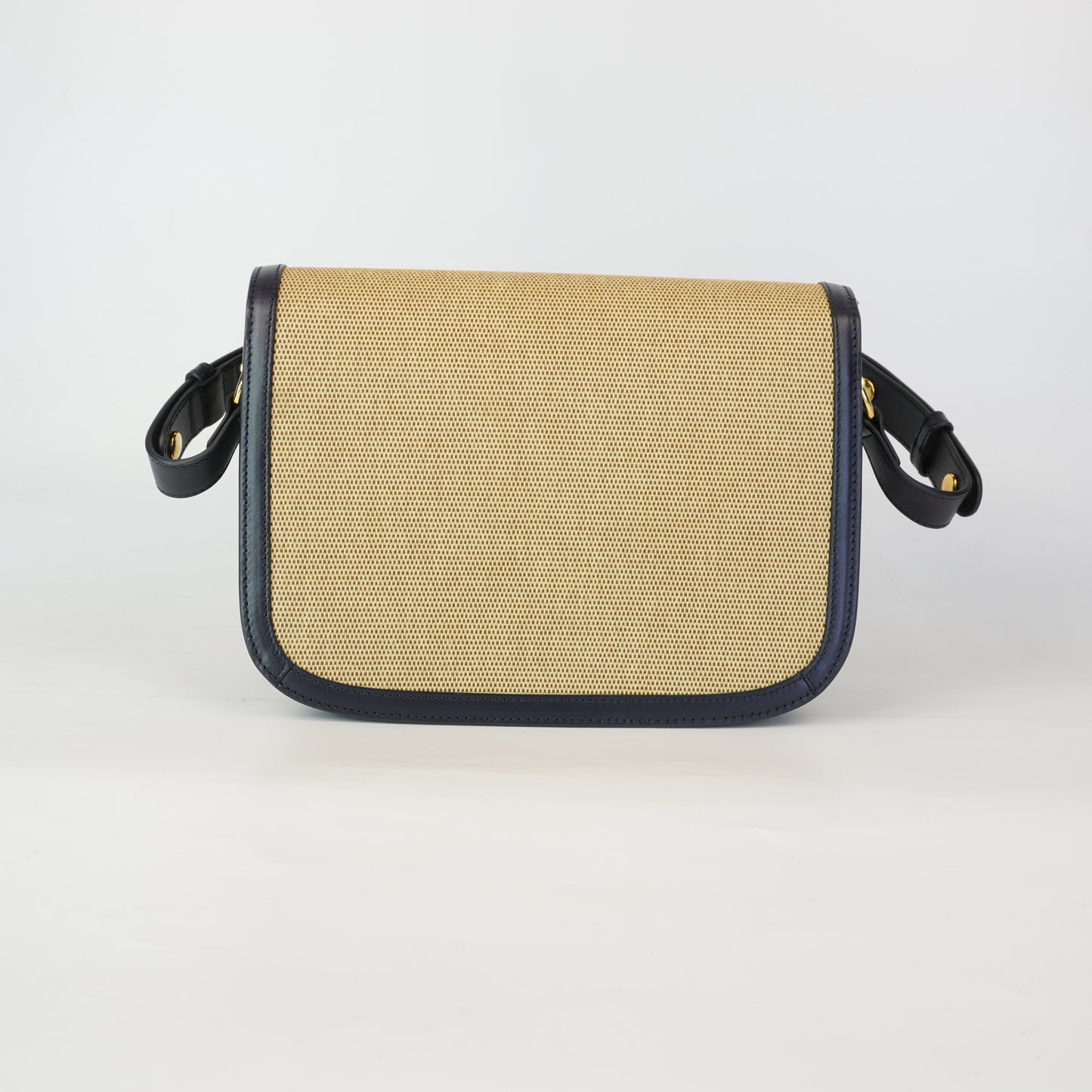 Gucci Horsebit 1955 Beige/Navy Blue