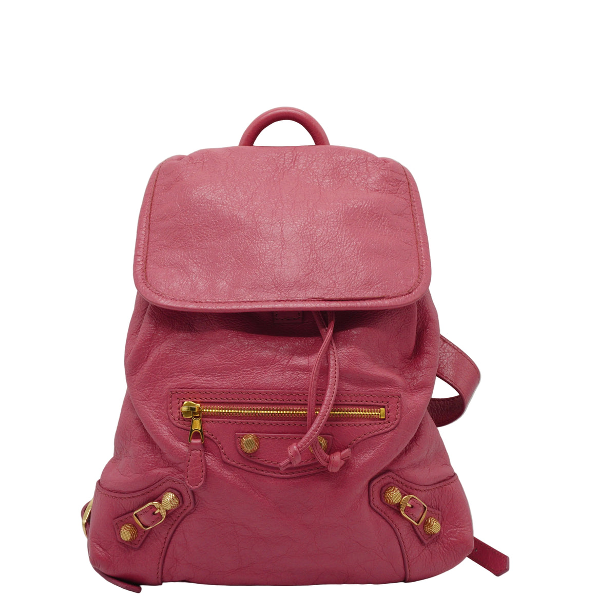 Balenciaga	Metallic Edge City Pink Bag GHW