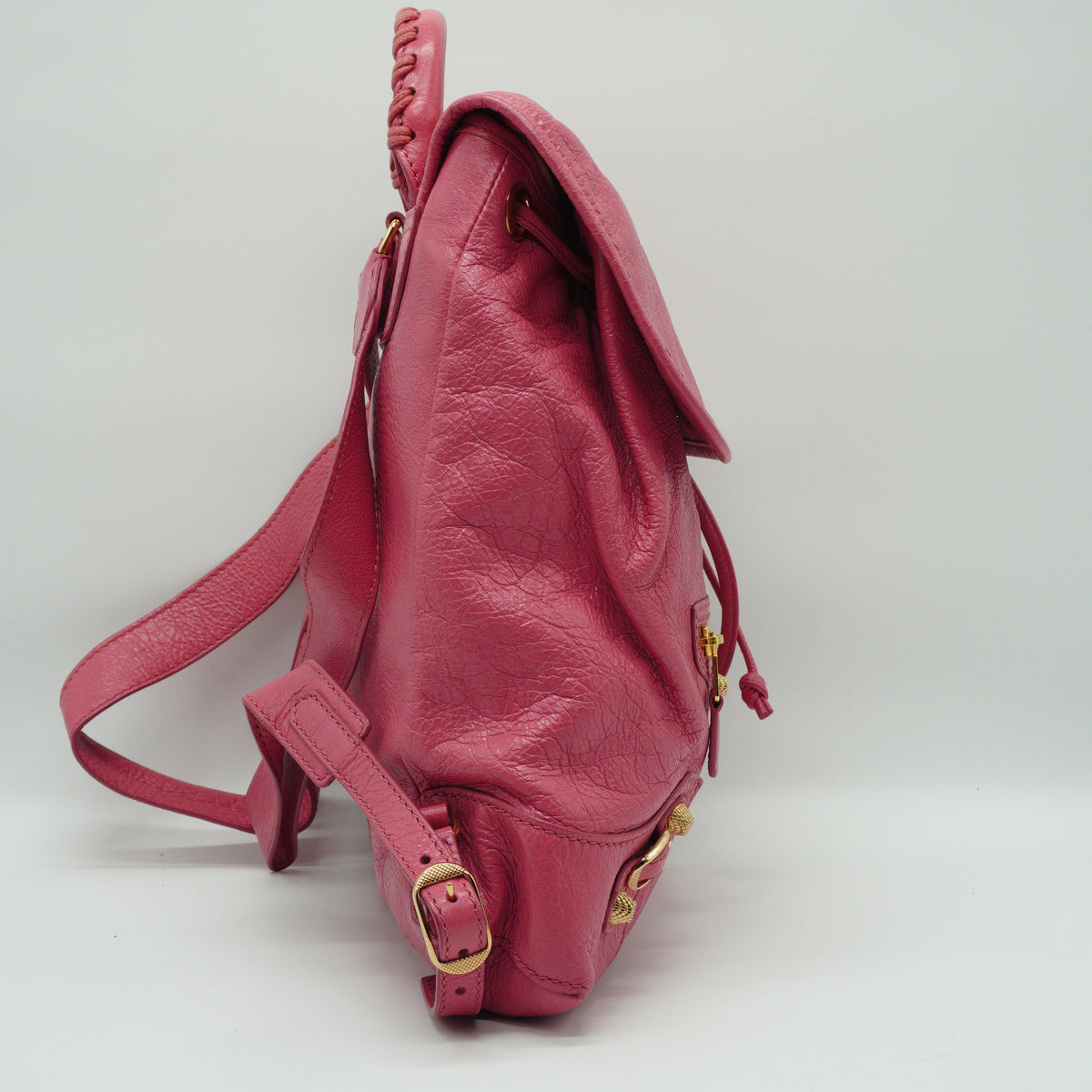 Balenciaga	Metallic Edge City Pink Bag GHW