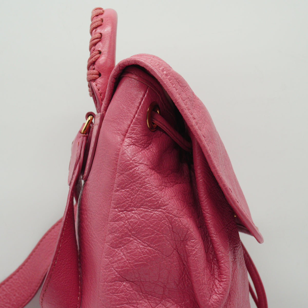 Balenciaga	Metallic Edge City Pink Bag GHW