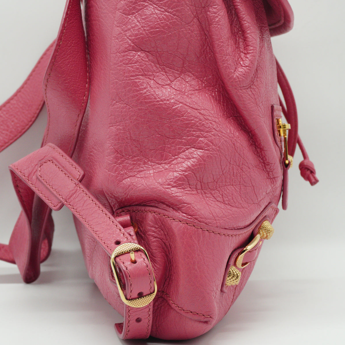 Balenciaga	Metallic Edge City Pink Bag GHW