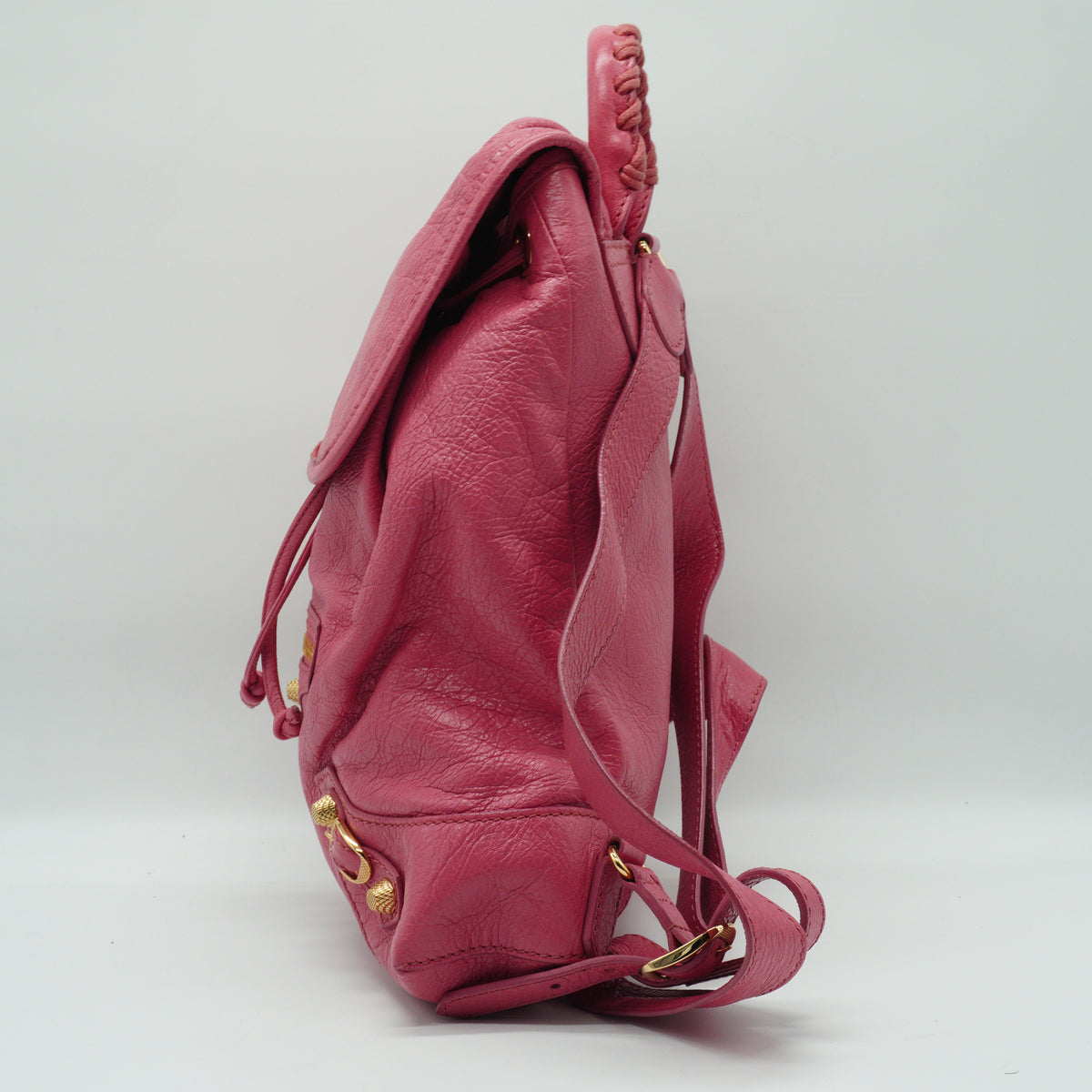 Balenciaga	Metallic Edge City Pink Bag GHW