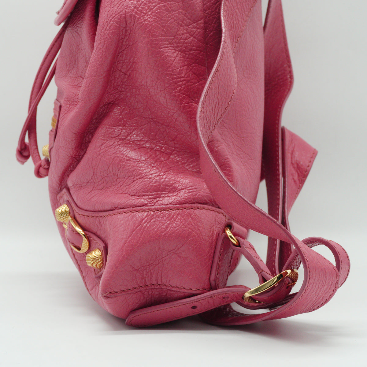 Balenciaga	Metallic Edge City Pink Bag GHW