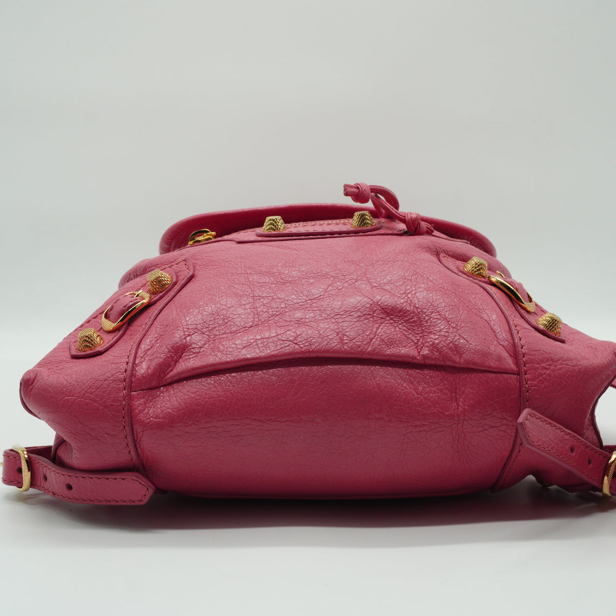 Balenciaga	Metallic Edge City Pink Bag GHW