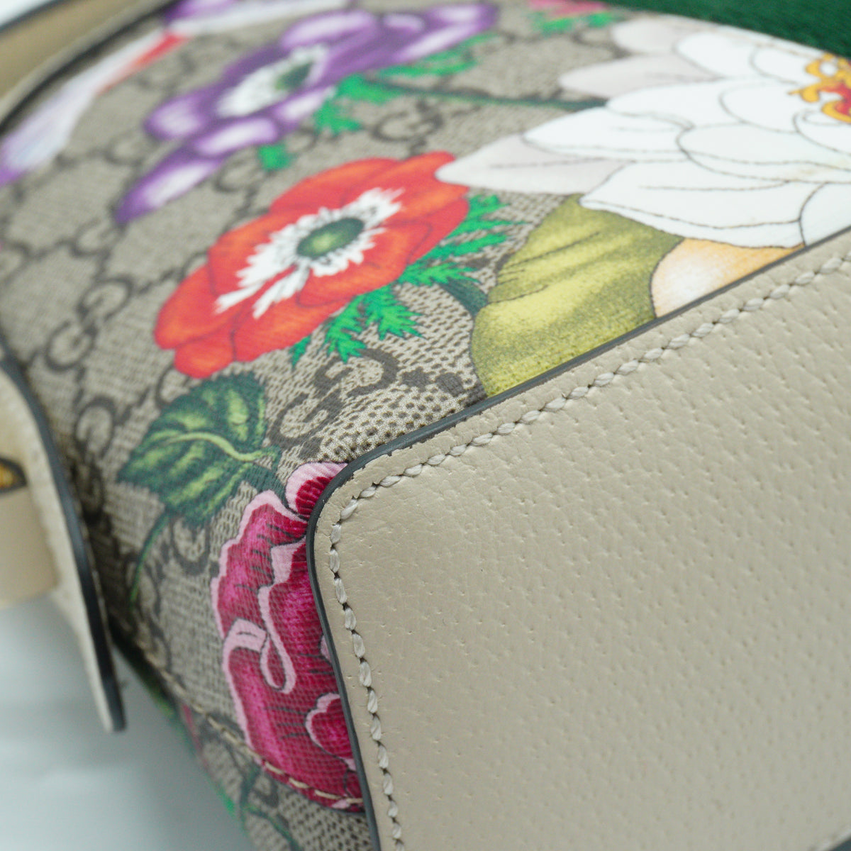 Gucci	Ophidia Flora Small GG Supreme Dome Shoulder  Bag Small